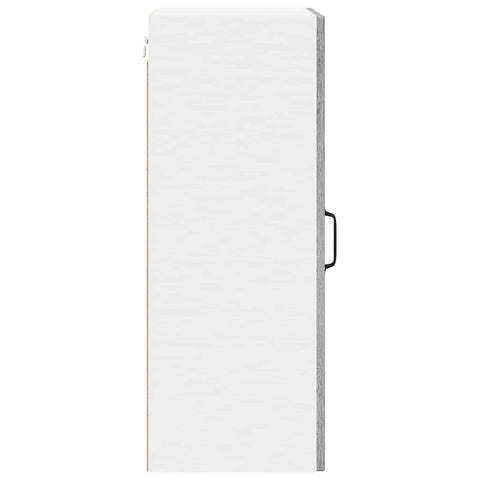 vidaXL Kitchen Wall Cabinet with Shelf Grey Sonoma 40 x 31 x 80 cm