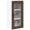 vidaXL Kitchen Wall Cabinet Brown Oak 40 x 31 x 80 cm Engineered Wood