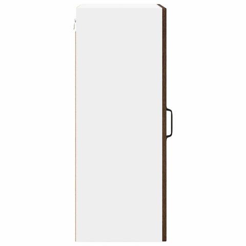 vidaXL Kitchen Wall Cabinet Brown Oak 40 x 31 x 80 cm Engineered Wood