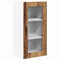 vidaXL Kitchen Wall Cabinet with Shelf 2 pcs Old Wood 40 x 31 x 80 cm