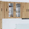 vidaXL Kitchen Wall Cabinet with Shelf Artisan Oak 40 x 31 x 80 cm