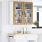 vidaXL Kitchen Wall Cabinet with Shelf Artisan Oak 40 x 31 x 80 cm