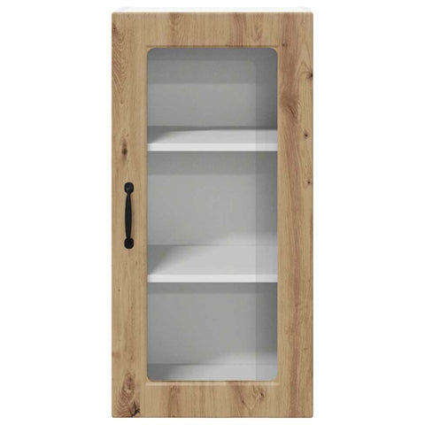 vidaXL Kitchen Wall Cabinet with Shelf Artisan Oak 40 x 31 x 80 cm