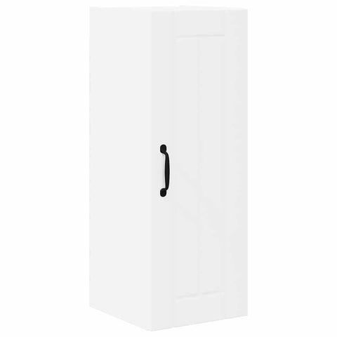 vidaXL Kitchen Wall Cabinet with Shelf 2 pcs White 30 x 31 x 80 cm