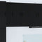 vidaXL Kitchen Wall Cabinet Black 30 x 31 x 80 cm Engineered Wood