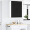 vidaXL Kitchen Wall Cabinet Black 30 x 31 x 80 cm Engineered Wood