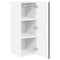 vidaXL Kitchen Wall Cabinet Black 30 x 31 x 80 cm Engineered Wood