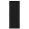 vidaXL Kitchen Wall Cabinet Black 30 x 31 x 80 cm Engineered Wood