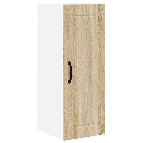 vidaXL Kitchen Wall Cabinet Sonoma Oak 30 x 31 x 80 cm Engineered Wood