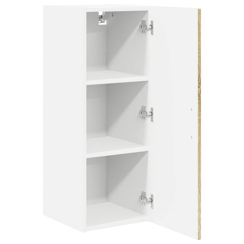 vidaXL Kitchen Wall Cabinet Sonoma Oak 30 x 31 x 80 cm Engineered Wood