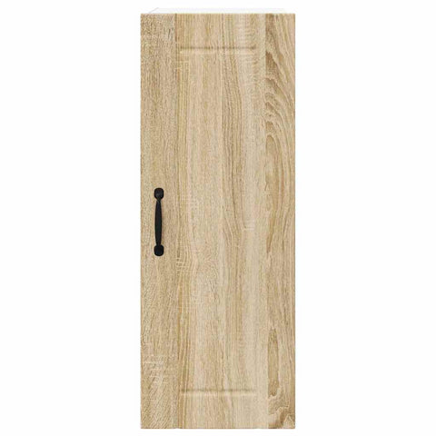vidaXL Kitchen Wall Cabinet Sonoma Oak 30 x 31 x 80 cm Engineered Wood