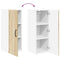 vidaXL Kitchen Wall Cabinet Sonoma Oak 30 x 31 x 80 cm Engineered Wood
