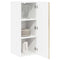 vidaXL Kitchen Wall Cabinet Sonoma Oak 30 x 31 x 80 cm Engineered Wood