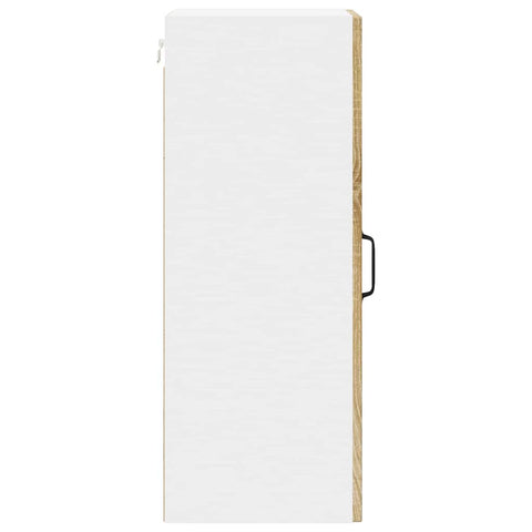 vidaXL Kitchen Wall Cabinet Sonoma Oak 30 x 31 x 80 cm Engineered Wood