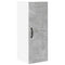 vidaXL Kitchen Wall Cabinet with Shelf Concrete Grey 30 x 31 x 80 cm