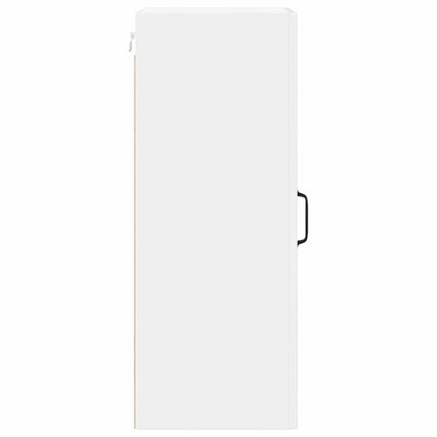 vidaXL Kitchen Wall Cabinet with Door High Gloss White 30 x 31 x 80 cm
