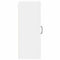 vidaXL Kitchen Wall Cabinet with Door High Gloss White 30 x 31 x 80 cm