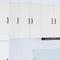 vidaXL Kitchen Wall Cabinet 2 pcs High Gloss White 30 x 31 x 80 cm