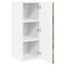 vidaXL Kitchen Wall Cabinet with Door 2 pcs Smoked Oak 30 x 31 x 80 cm