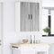 vidaXL Kitchen Wall Cabinet with Shelf Grey Sonoma 30 x 31 x 80 cm