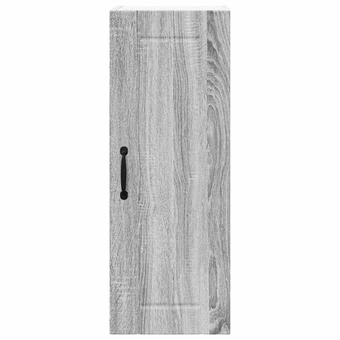 vidaXL Kitchen Wall Cabinet with Shelf Grey Sonoma 30 x 31 x 80 cm