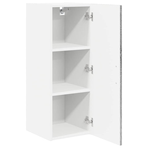 vidaXL Kitchen Wall Cabinet 2 pcs Grey Sonoma 30 x 31 x 80 cm