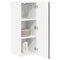 vidaXL Kitchen Wall Cabinet Brown Oak 30 x 31 x 80 cm Engineered Wood