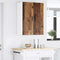 vidaXL Kitchen Wall Cabinet Old Wood 30 x 31 x 80 cm Engineered Wood