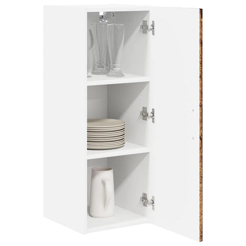 vidaXL Kitchen Wall Cabinet Old Wood 30 x 31 x 80 cm Engineered Wood