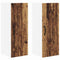 vidaXL Kitchen Wall Cabinet with Shelf 2 pcs Old Wood 30 x 31 x 80 cm