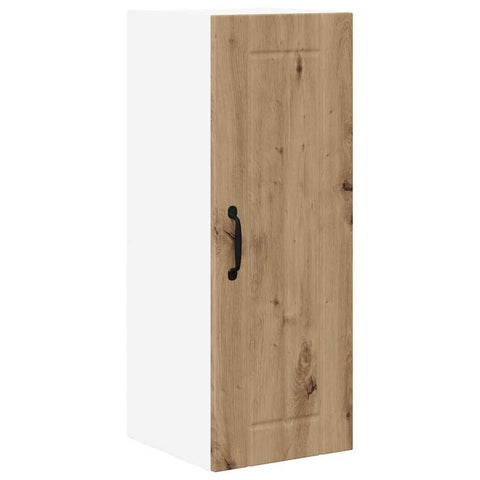 vidaXL Kitchen Wall Cabinet with Shelf Artisan oak 30 x 31 x 80 cm