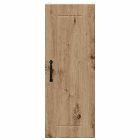vidaXL Kitchen Wall Cabinet with Shelf Artisan oak 30 x 31 x 80 cm