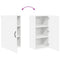 vidaXL Kitchen Wall Cabinet White 40 x 31 x 80 cm Engineered Wood