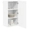 vidaXL Kitchen Wall Cabinet White 40 x 31 x 80 cm Engineered Wood