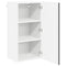 vidaXL Kitchen Wall Cabinet Black 40 x 31 x 80 cm Engineered Wood