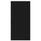 vidaXL Kitchen Wall Cabinet Black 40 x 31 x 80 cm Engineered Wood