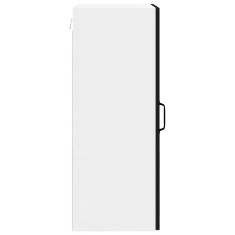 vidaXL Kitchen Wall Cabinet Black 40 x 31 x 80 cm Engineered Wood