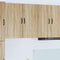vidaXL Kitchen Wall Cabinet Sonoma Oak 40 x 31 x 80 cm Engineered Wood