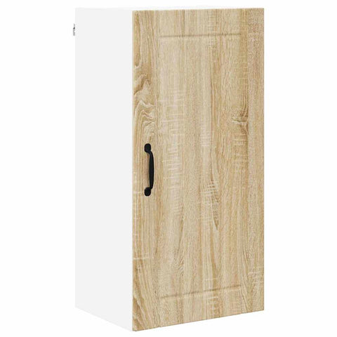 vidaXL Kitchen Wall Cabinet Sonoma Oak 40 x 31 x 80 cm Engineered Wood