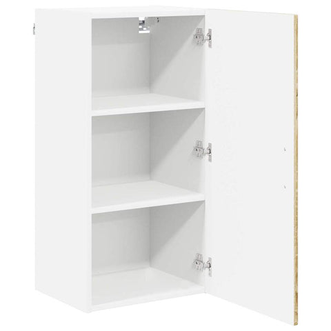 vidaXL Kitchen Wall Cabinet Sonoma Oak 40 x 31 x 80 cm Engineered Wood