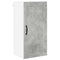 vidaXL Kitchen Wall Cabinet with Shelf Concrete Grey 40 x 31 x 80 cm