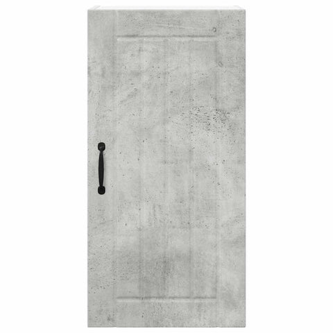 vidaXL Kitchen Wall Cabinet with Shelf Concrete Grey 40 x 31 x 80 cm