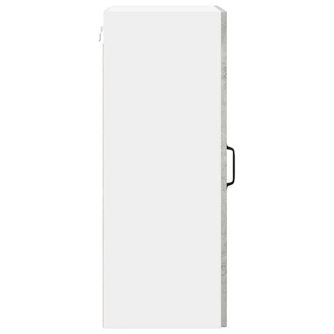 vidaXL Kitchen Wall Cabinet with Shelf Concrete Grey 40 x 31 x 80 cm