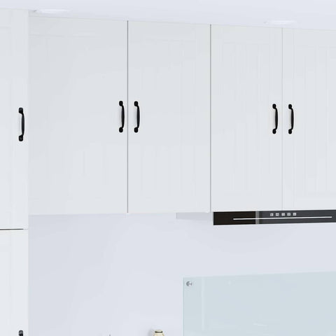 vidaXL Kitchen Wall Cabinet with Door High Gloss White 40 x 31 x 80 cm