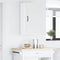 vidaXL Kitchen Wall Cabinet with Door High Gloss White 40 x 31 x 80 cm
