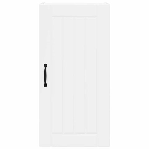 vidaXL Kitchen Wall Cabinet with Door High Gloss White 40 x 31 x 80 cm