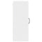 vidaXL Kitchen Wall Cabinet with Door High Gloss White 40 x 31 x 80 cm