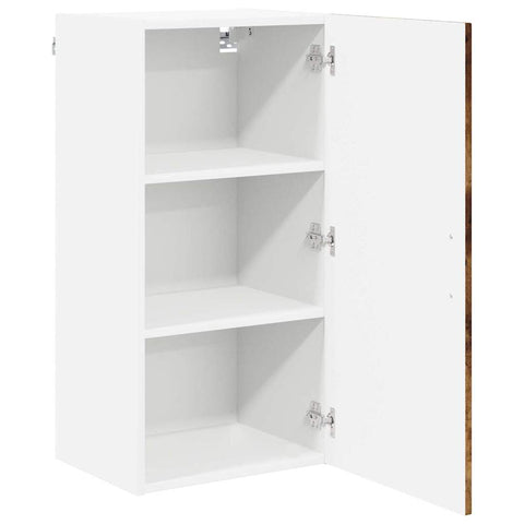 vidaXL Kitchen Wall Cabinet Smoked Oak 40 x 31 x 80 cm Engineered Wood