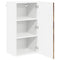 vidaXL Kitchen Wall Cabinet Smoked Oak 40 x 31 x 80 cm Engineered Wood