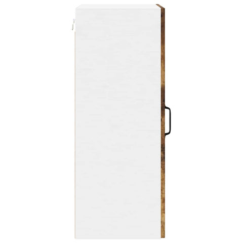 vidaXL Kitchen Wall Cabinet Smoked Oak 40 x 31 x 80 cm Engineered Wood